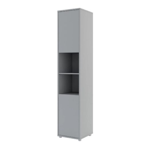 Teaneck Wooden Storage Cabinet With 2 Doors In Matt Grey