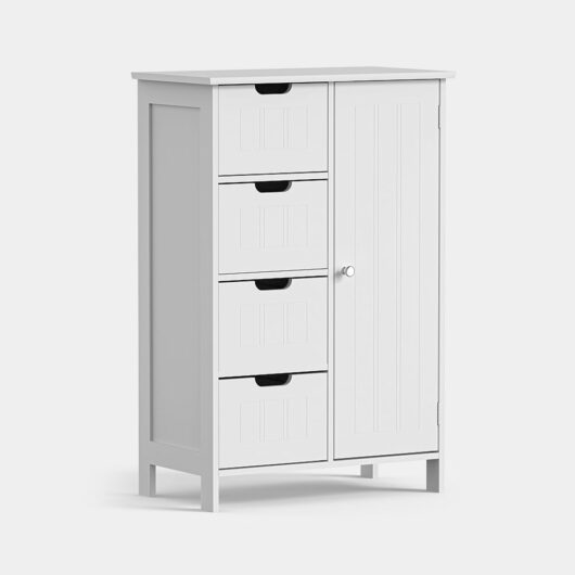 Holbrook White Bathroom Storage Cabinet
