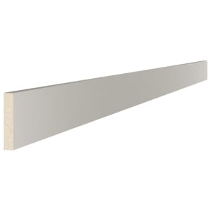 Boston Matt White 100mm Bedroom Plinth 2.7m (W100 x H2745 x D18mm)