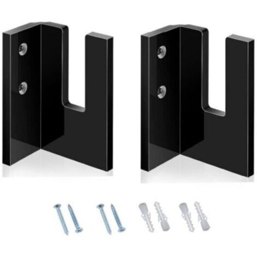 Garage Range Skis - 2 Acrylic Ski Displays - A must-have for sports enthusiasts, indoor ski storage for home, store and office