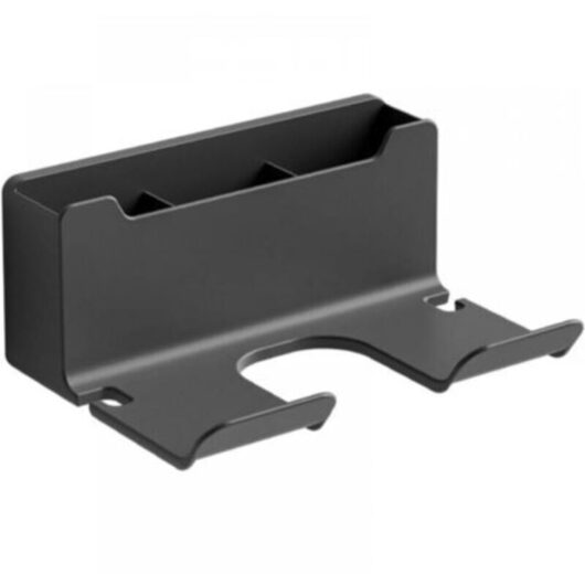 Hair Dryer Holder, Hair Dryer Accessories Stand, Adhesive Wall Mounted Hair Dryer Holder, Suitable for Most Hair Dryers for Bathrooms, Bedrooms and
