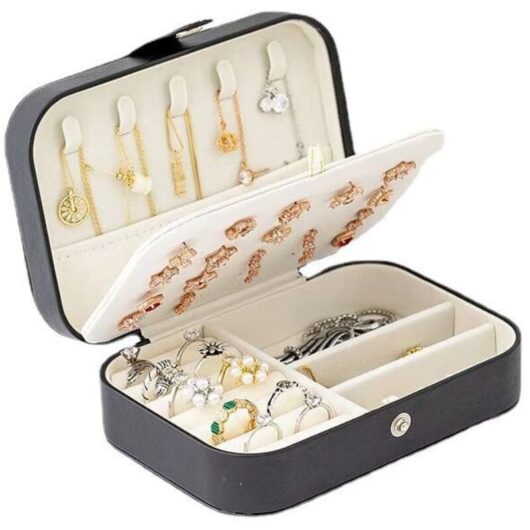 Odipie - never used] Jewelry box, women's travel jewelry storage box, women's jewelry storage box, small jewelry storage box, can store rings,