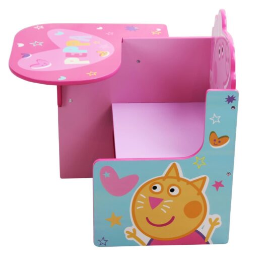 Peppa Pig Chair Desk with Storage Bin