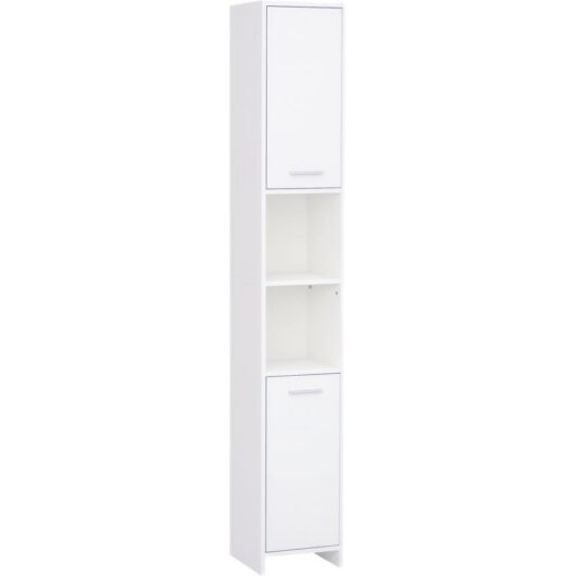 Storage Cabinet For Bathroom Bedroom Freestanding w/Door Cupboard&Shelves - Homcom